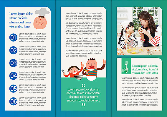 템플릿 편집 그릇 표지디자인 북디자인 출판디자인 여자 딸 내지 어린이 음식 리플렛 백그라운드 북커버 3단접지 젓가락 엄마 주방용품 요리사모자 두건 요리 사람 동양인 소녀 팜플렛 여러명 상반신 성인 계란 앞치마 한국인 여자만 이미지템플릿 AI파일 모자_잡화 식기 생활용품 다수 가족 수저 인종 알 요리사 파일형식 벡터