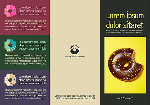 템플릿 편집 표지디자인 북디자인 출판디자인 표지 음식 빵 리플렛 백그라운드 북커버 3단접지 팜플렛 사람없음 요식업 초콜릿 빵집 도넛 이미지템플릿 AI파일 산업 디저트 상점 파일형식 벡터