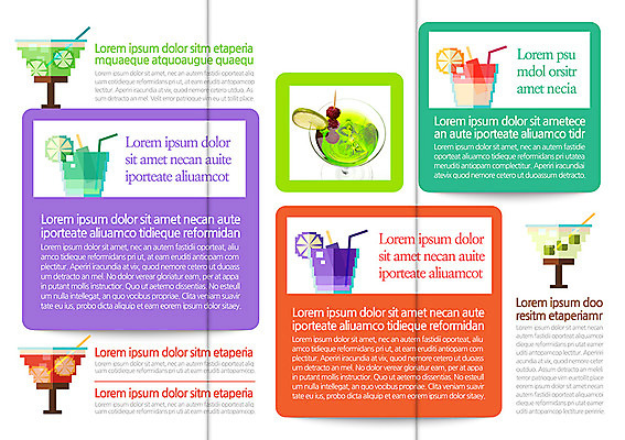 템플릿 편집 표지디자인 북디자인 출판디자인 내지 음료 음식 리플렛 백그라운드 북커버 과일 3단접지 빨대 팜플렛 사람없음 컵 요식업 칵테일 체리 레몬 칵테일잔 이미지템플릿 AI파일 식기 산업 술잔 주류 파일형식 벡터