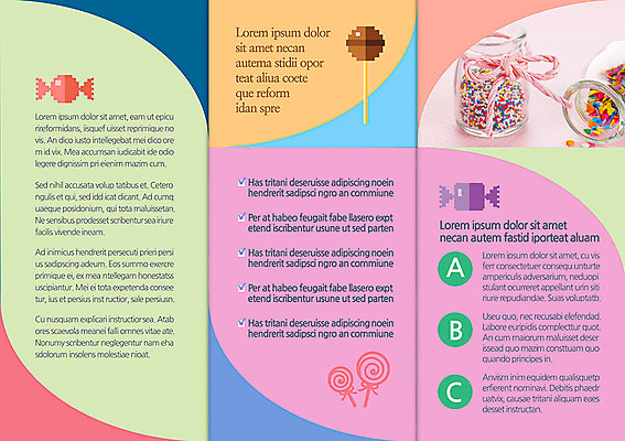 템플릿 편집 표지디자인 북디자인 출판디자인 리본 내지 음식 리플렛 백그라운드 북커버 3단접지 유리병 막대사탕 사탕 팜플렛 사람없음 요식업 이미지템플릿 AI파일 산업 병_용기 디저트 파일형식 벡터