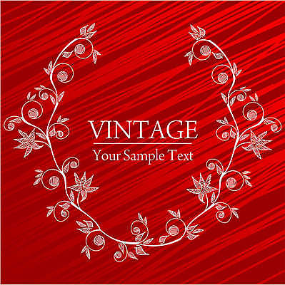 EPS 해외이미지 식물 꽃 백그라운드 잎 꽃무늬 곡선 일러스트 프레임 사람없음 해외202004 해외일러스트 선 무늬 파일형식 벡터 이미지허브