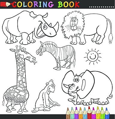 EPS 해외이미지 클립아트 동물 템플릿 캐릭터 디자인 교육 행복 야생동물 어린이 컨셉 일러스트 놀이 코끼리 동물원 그래픽 책 연필 검은색 유치원 게임 흰색 원숭이 유머 어플리케이션 사자 만화 기린 사파리 그림 코믹 얼룩말 페이지 코뿔소 유인원 침팬지 마스코트 색칠공부 캐리커처 해외202004 해외일러스트 일러캐릭터 감정 컬러 포유류 학용품 사람 학습 필기구 말_동물 색칠 파일형식 벡터 이미지허브