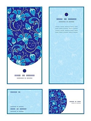 EPS 해외이미지 일러스트 세로 세트 신용카드 감사 초대 해외202004 해외일러스트 감정 금융 파일형식 벡터 이미지허브