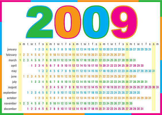 EPS 해외이미지 디자인 계절 컨셉 일러스트 휴가 새로움 새해 기념 타이포그라피 장식 컬러풀 달력 축하 신선 일주일 연도 배열 기회 대추 월 해외202004 해외일러스트 문자 컬러 날짜 파일형식 벡터 이미지허브