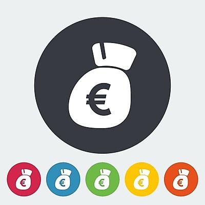 EPS 해외이미지 유럽 돈 일러스트 비즈니스 금융 경제 저축 유로 시장 재산 플랫 가격 심볼 오브젝트 사인 속도 싱글 욕심 고립 매각 세금 해외202004 해외일러스트 나라 파일형식 벡터 이미지허브