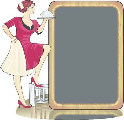 EPS 해외이미지 유니폼 일러스트 쟁반 식당 서비스 해외202004 해외일러스트 옷 상점 파일형식 벡터 이미지허브