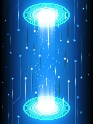 EPS 해외이미지 디자인 컨셉 일러스트 추상 미래 사람없음 그래픽 파란색 디지털 해외202004 해외일러스트 컬러 무늬 파일형식 벡터 이미지허브