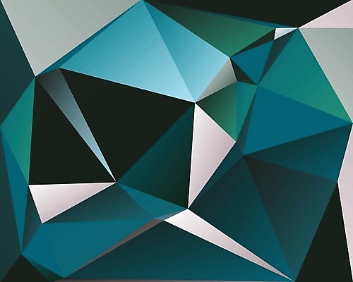 EPS 해외이미지 디자인 백그라운드 그래픽백그라운드 일러스트 추상 사람없음 초록색 디지털 폴리곤 해외202004 해외일러스트 컬러 무늬 그래픽 파일형식 벡터 이미지허브