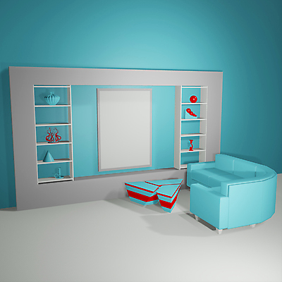 포토 JPG 해외이미지 템플릿 포스터 벽 액자 바닥 실내 액자틀 사람없음 내부 3D 공백 방 목업 카피스페이스 해외202004 해외포토 틀 디지털합성 파일형식 이미지허브