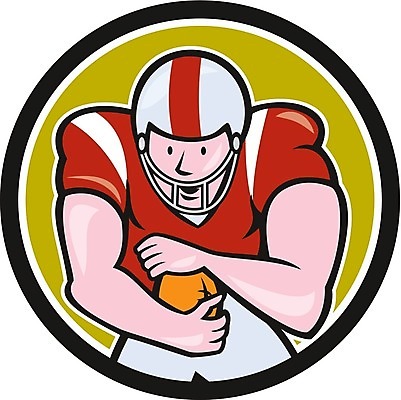 EPS 해외이미지 남자 스포츠 일러스트 공 그래픽 럭비 미식축구 축구 원형 만화 고립 쿼터백 해외202004 해외일러스트 도형 사람 구기 파일형식 벡터 이미지허브