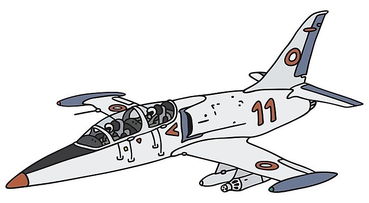 EPS 해외이미지 일러스트 비행기 사람없음 군용 제트기 해외202004 해외일러스트 항공교통 대중교통 군대 파일형식 벡터 이미지허브