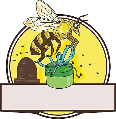 EPS 해외이미지 동물 리본 곤충 일러스트 생물 잉크 선물 그래픽 상자 원형 스케치 벌 그림 손그림 스크래치 벌집 양봉장 핸드메이드 호박벌 해외202004 해외일러스트 도형 미술 벌_곤충 파일형식 벡터 이미지허브