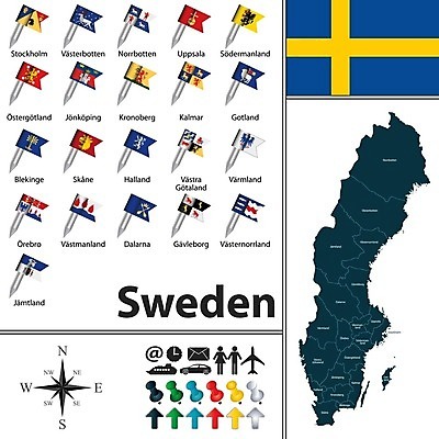 EPS 해외이미지 지도 일러스트 스웨덴 지역 스톡홀름 해외202004 해외일러스트 북유럽 파일형식 벡터 이미지허브