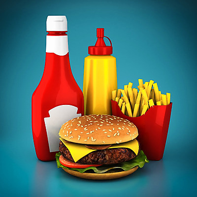포토 JPG 해외이미지 음식 치즈 감자 패스트푸드 건강 사람없음 파란색 햄버거 케첩 머스터드 속도 부드러움 베이컨 떨림 치즈버거 해로움 해외202004 해외포토 컬러 컨셉 채소 모션 유제품 돼지고기 감각 소스_음식 인스턴트 파일형식 이미지허브