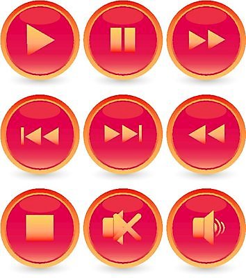 EPS 해외이미지 모양 디자인 컨셉 인터넷 오렌지 일러스트 비즈니스 유리 놀이 버튼 그래픽 빨간색 빛 세트 디지털 자료 웹 카트 정보 볼륨 땅 심볼 사인 그림 페이지 반전 일시정지 전자상거래 인터넷주소 그만 벙어리 엘리먼트 플레이어 해외202004 해외일러스트 컬러 과일 재질 파일형식 벡터 이미지허브