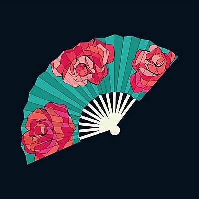 EPS 해외이미지 전통 디자인 꽃 아시아 종이 문화 꽃무늬 패턴 일러스트 벽지 추상 미술 동양인 장식 유행 일본 중국 직물 부채 인쇄 심볼 질감 동쪽 게이샤 스타일 해외202004 해외일러스트 식물 나라 무늬 문화예술 인종 방향 파일형식 벡터 이미지허브