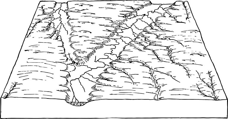 EPS 해외이미지 선 일러스트 미술 계곡 검은색 흰색 그림 판화 바르샤바 해외202004 해외일러스트 컬러 문화예술 폴란드 파일형식 벡터 이미지허브