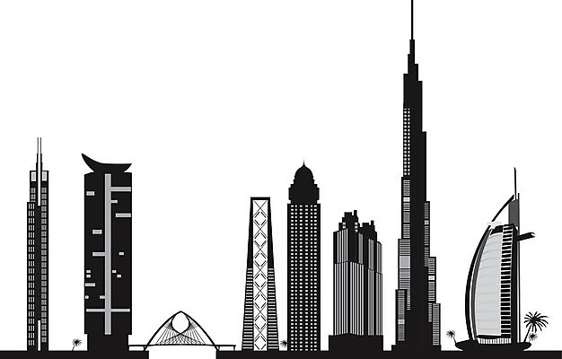 EPS 해외이미지 실루엣 아시아 여행 일러스트 건축양식 하늘 호텔 건물 그래픽 탑 고층빌딩 만 고급 중앙 휴양지 아라비아 동쪽 스카이라인 아랍에미리트 두바이 아랍어 해외202004 해외일러스트 건축물 건축 나라 컨셉 중동 숙소 촬영기법 빌딩 장소 방향 파일형식 벡터 이미지허브