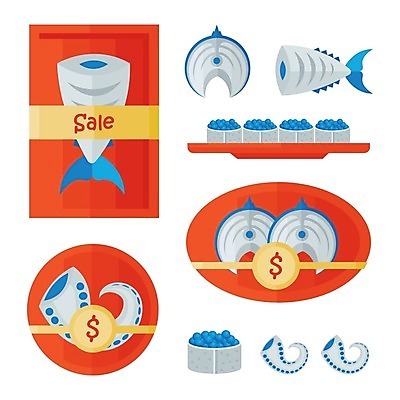 EPS 해외이미지 동물 음식 일러스트 수채화 어류 빨간색 반려동물 세일 초밥 스케치 두루마리 레몬 해산물 문어 팔 해외202004 해외일러스트 컬러 과일 연체동물 미술 신체부위 수중동물 일본음식 파일형식 벡터 이미지허브