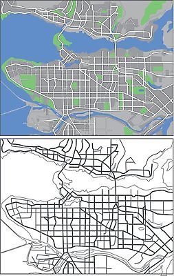 EPS 해외이미지 공원 도로 길 여행 백그라운드 지도 캐나다 패턴 일러스트 거리 초록색 파란색 강 미국 시골 도시 고속도로 도심 교차로 지형 지역 타운 방법 벤쿠버 프로젝트 해외202004 해외일러스트 공공시설 컬러 북아메리카 무늬 교통시설 파일형식 벡터 이미지허브