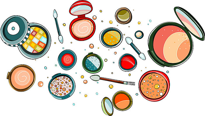 EPS 해외이미지 디자인 여자 얼굴 백그라운드 일러스트 장식 세트 컬러풀 유행 화장품 흰색 붓 화려 팔레트 만화 가루 스케치 수집 오브젝트 그림 광택 아이섀도 고립 돌봄 엘리먼트 스타일 해외202004 해외일러스트 컬러 컨셉 모션 미술 사람 신체부위 뷰티 파일형식 벡터 이미지허브