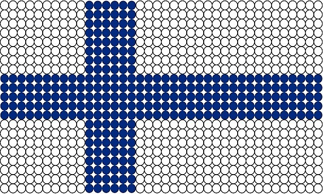 EPS 해외이미지 디자인 배너 유럽 백그라운드 일러스트 추상 핀란드 그래픽 파란색 흰색 깃발 점 원형 심볼 사인 애국심 고립 전국 해외202004 해외일러스트 도형 나라 컬러 무늬 북유럽 파일형식 벡터 이미지허브