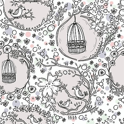 EPS 해외이미지 디자인 꽃 어린이 백그라운드 꽃무늬 패턴 일러스트 벽지 조류 주택 미술 그래픽 장식 여름 봄 수확 벚꽃 하트 화려 우아함 인쇄 그림 질감 복고 초대 철사 새장 공상 지속성 스타일 해외202004 해외일러스트 모양 식물 동물 계절 컨셉 무늬 농업 문화예술 사람 건물 케이지 파일형식 벡터 이미지허브