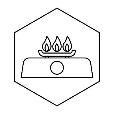 EPS 해외이미지 선 일러스트 불 불꽃 요리 주방 레인지 뜨거움 오븐 난로 만화 굽기 심플 가스 얇은 해외202004 해외일러스트 자연요소 가전제품 난방기 구이 파일형식 벡터 음식 난방용품 오브젝트 난방 이미지허브
