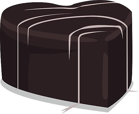 EPS 해외이미지 클립아트 모양 음식 일러스트 그림자 초콜릿 하트 달콤 맛 스터핑 프로스팅 해외202004 해외일러스트 컨셉 디저트 제빵 파일형식 벡터 이미지허브