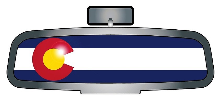 EPS 해외이미지 일러스트 자동차 유리 프레임 미술 내부 그래픽 반사 미국 거울 운전 깃발 그림 고립 자동 콜로라도 카피스페이스 해외202004 해외일러스트 육상교통 북아메리카 모션 재질 문화예술 공백 파일형식 벡터 이미지허브