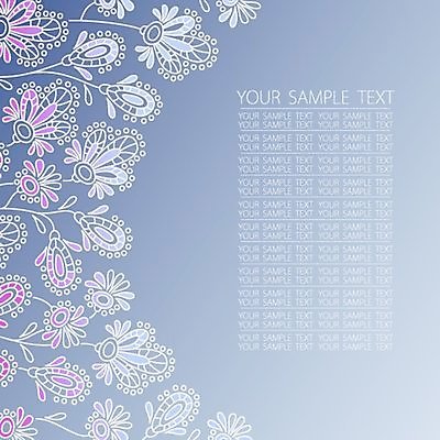 EPS 해외이미지 배너 꽃 선 백그라운드 꽃무늬 일러스트 텍스트 프레임 사람없음 엘리먼트 해외202004 해외일러스트 식물 무늬 파일형식 벡터 이미지허브