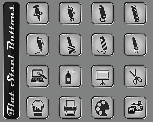 EPS 해외이미지 디자인 일러스트 표시 잉크 자 미술 그래픽 세트 연필 펜 만년필 카메라 디지털 공책 페인트 장비 공구 붓 팔레트 플랫 그래피티 자르기 수집 양동이 이젤 그림 예술가 캔버스 롤러 페인트붓 분무기 고립 엘리먼트 이발사 인터페이스 철강 타격 막 해외202004 해외일러스트 모션 문화예술 문구용품 학용품 전자제품 필기구 미술도구 도구 낙서 파일형식 벡터 이미지허브