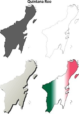 EPS 해외이미지 디자인 실루엣 여행 백그라운드 지도 일러스트 멕시코 세트 3D 공백 경계선 윤곽 영토 지역 고립 칸쿤 디테일 해외202004 해외일러스트 선 북아메리카 촬영기법 디지털합성 경계 파일형식 벡터 이미지허브