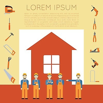 EPS 해외이미지 손 디자인 배너 산업 일러스트 주택 건물 세트 페인트 장비 기구 도구 공구 나사 스패너 업무 플랫 수리 망치 수집 목수 심볼 측정 사인 목공예 펜치 정비공 주인 DIY 유지 계약자 고립 송곳 업그레이드 하드웨어 해외202004 해외일러스트 직업 건축물 취미 신체부위 컴퓨터 작업 기술자 공예 계약 파일형식 벡터 이미지허브