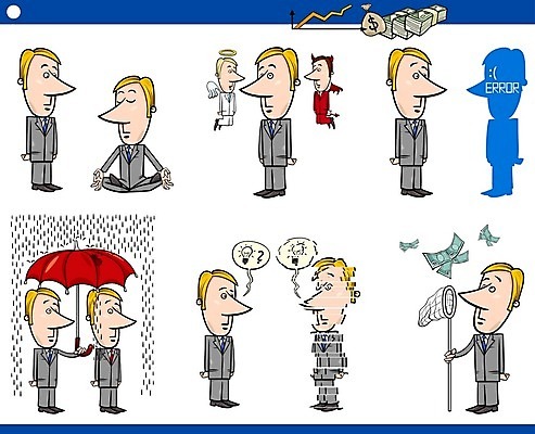 EPS 해외이미지 캐릭터 컨셉 돈 일러스트 우산 비즈니스 날씨 휴식 천사 아이디어 금융 경제 세트 사무실 최고 비즈니스맨 유머 시장 주식 위험 악마 유혹 만화 수집 종업원 직원 명상 그림 코믹 이익 나쁜 오류 착취 캐리커처 해외202004 해외일러스트 일러캐릭터 직업 남자 감정 직장인 재산 파일형식 벡터 이미지허브