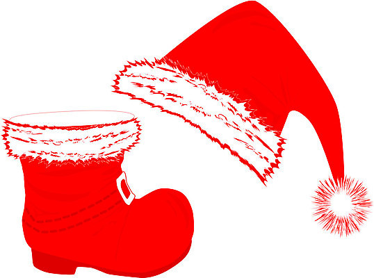 EPS 해외이미지 클립아트 전통 옷 계절 신발 크리스마스 겨울 일러스트 휴가 새해 부츠 정장 빨간색 산타클로스 축하 12월 심볼 사인 엘리먼트 캡모자 클라우스 해외202004 해외일러스트 모자_잡화 기념일 컬러 컨셉 날짜 파일형식 벡터 이미지허브