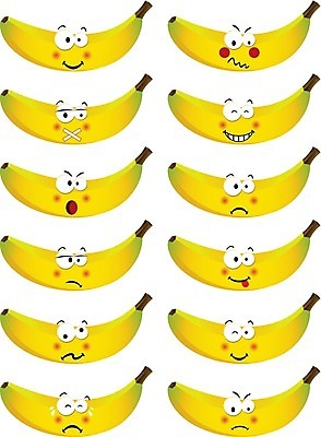 EPS 해외이미지 클립아트 행복 감정 음식 일러스트 자연 바나나 건강 웃음 그래픽 정원 표현 신선 달콤 맛 만화 고립 스크랩북 해외202004 해외일러스트 컨셉 과일 표정 생태계 파일형식 벡터 이미지허브