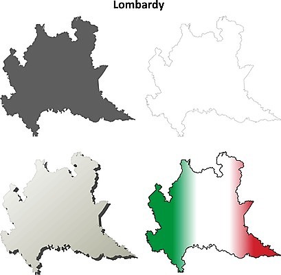 EPS 해외이미지 디자인 실루엣 여행 백그라운드 지도 패턴 일러스트 세트 이탈리아 공백 경계선 윤곽 영토 지역 고립 밀라노 디테일 해외202004 해외일러스트 유럽 선 무늬 촬영기법 경계 파일형식 벡터 이미지허브
