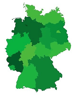 EPS 해외이미지 선 여행 백그라운드 지도 일러스트 독일 초록색 윤곽 지역 베를린 고립 지리 함부르크 바이에른 해외202004 해외일러스트 유럽 컬러 파일형식 벡터 이미지허브