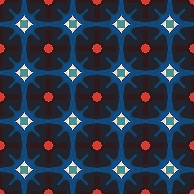 EPS 해외이미지 디자인 백그라운드 패턴 일러스트 벽지 추상 빨간색 파란색 타일 복고 정사각형 터키석 해외202004 해외일러스트 도형 컬러 무늬 보석 파일형식 벡터 이미지허브