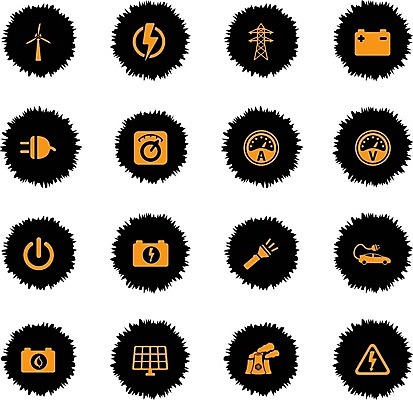 EPS 해외이미지 산업 일러스트 주택 경고 그래픽 장식 세트 픽토그램 검은색 힘 장비 에너지 공구 램프 엔지니어 콘센트 플러그 연결 수집 심볼 철사 볼트 철탑 계량기 변압기 요금 전압 해외202004 해외일러스트 컬러 조명 건물 탑 도구 기술자 파일형식 벡터 이미지허브