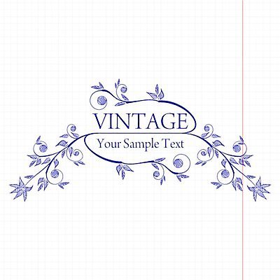 EPS 해외이미지 백그라운드 잎 라인일러스트 일러스트 타이포그라피 사람없음 파란색 빈티지 모눈종이 잎줄기 해외202004 해외일러스트 식물 문자 종이 줄기 컬러 컨셉 파일형식 벡터 이미지허브