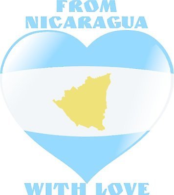 EPS 해외이미지 모양 1 지도 일러스트 컬러풀 하트 깃발 역사 심볼 싱글 니카라과 해외202004 해외일러스트 컬러 남아메리카 파일형식 벡터 이미지허브