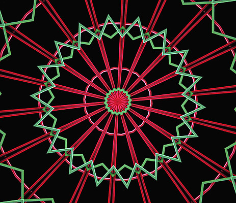 포토 JPG 해외이미지 디자인 과학 백그라운드 패턴 일러스트 추상 아이디어 사람없음 장식 빨간색 초록색 검은색 흰색 바퀴 수학 각도 광 대칭 해외202004 해외포토 컬러 컨셉 무늬 교과목 파일형식 이미지허브