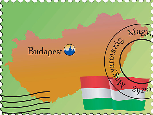EPS 해외이미지 디자인 배너 종이 지도 인터넷 일러스트 추상 미술 사무실 깃발 메시지 편지 우표 헝가리 부다페스트 해외202004 해외일러스트 무늬 비즈니스 문화예술 동유럽 파일형식 벡터 이미지허브