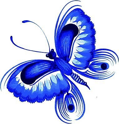 EPS 해외이미지 디자인 꽃 나비 백그라운드 잎 일러스트 수채화 미술 사람없음 손그림 해외202004 해외일러스트 식물 곤충 문화예술 파일형식 벡터 이미지허브