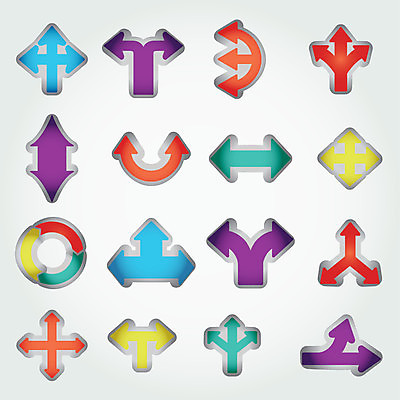 EPS 해외이미지 디자인 일러스트 비즈니스 모션 화살 그림자 장식 빨간색 세트 3D 환경 웹 재활용 정보 가리킴 원형 연결 수집 방향 심볼 사인 엘리먼트 해외202004 해외일러스트 도형 컬러 인터넷 손짓 디지털합성 친환경 파일형식 벡터 이미지허브