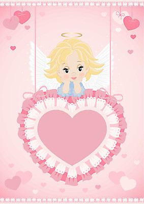 EPS 해외이미지 기념일 행복 분홍색 결혼 백그라운드 일러스트 휴가 천사 기념 사랑 하트 축하 인사 신용카드 생일 활 해외202004 해외일러스트 모양 감정 컬러 컨셉 이벤트 금융 예절 파일형식 벡터 이미지허브