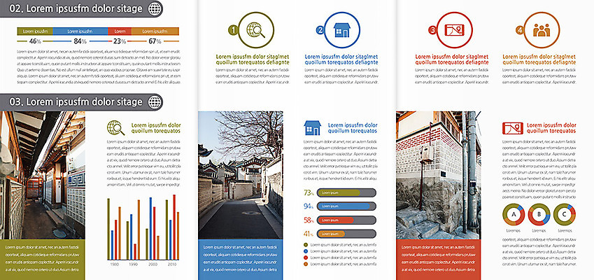 템플릿 편집 표지디자인 건축물 북디자인 출판디자인 내지 리플렛 백그라운드 고건축 북커버 한국건축 3단접지 돋보기 그래프 한옥 주택 사람모양 팜플렛 사람없음 담장 지구본 도시 골목길 이미지템플릿 AI파일 모양 한국전통 건축 길 건물 파일형식 벡터