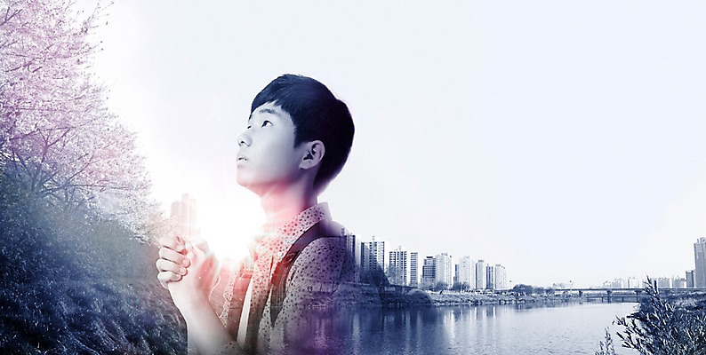 PSD 편집 편집이미지 학생 계절 남자 청소년 한명 사람 동양인 빌딩 10대 봄 한국인 벚꽃 기도 도시 신비 합성 탄천 다중노출 남자만 남자한명만 십대만 십대남자만 십대남자한명만 이미지편집 1 꽃 컨셉 촬영기법 인종 건물 강 파일형식